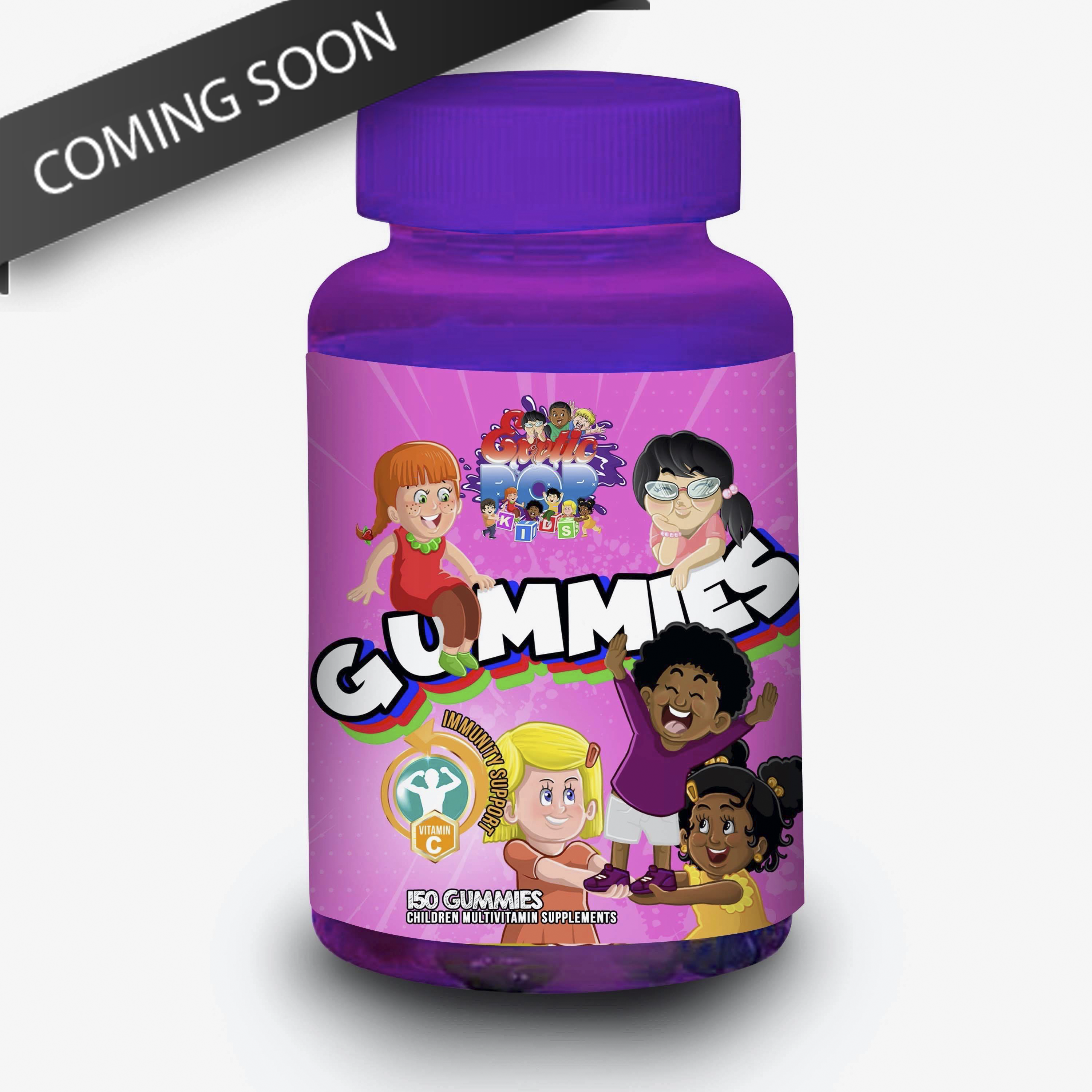 Exotic Pop Kids Vitamin Gummies (girl)